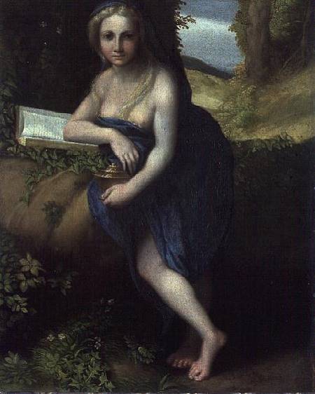 The Magdalene von Correggio (eigentl. Antonio Allegri)