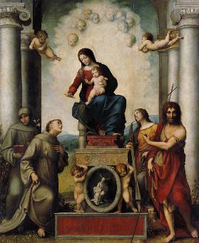 Madonna des Heiligen Franziskus 1514/15