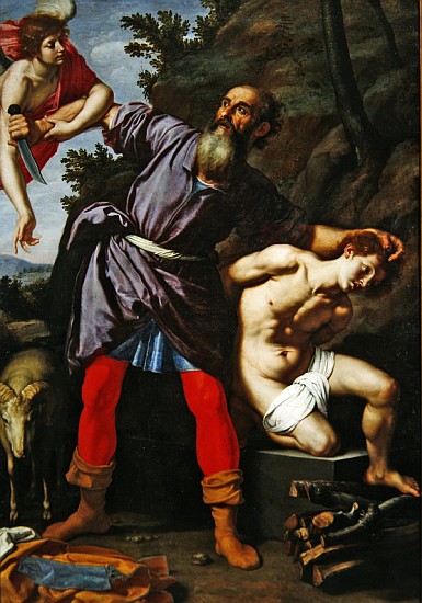 The Sacrifice of Abraham von Cristofano Allori