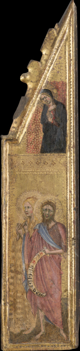 Hl. Johannes d. T., Maria Egyptica, Maria Annunziata von Cristoforo di Bindoccio