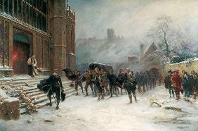 The Funeral of King Charles I - St. George's Chapel, Windsor in 1649 1907