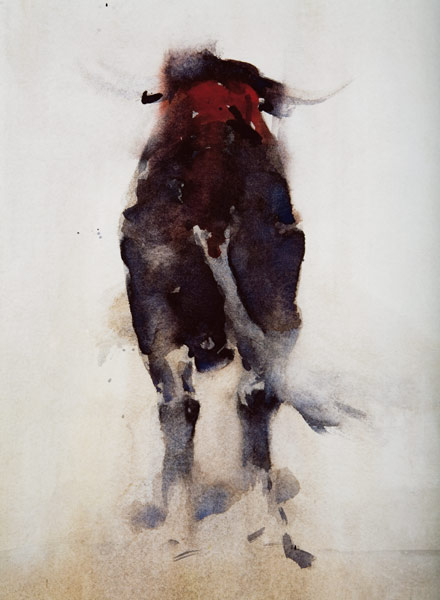 Bull, detail  (see 287414) von Daniel  Cacouault