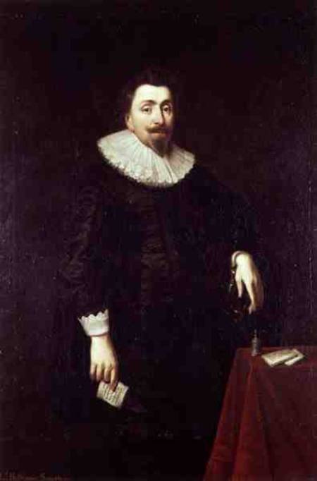 Portrait of Lord Baltimore von Daniel Mytens