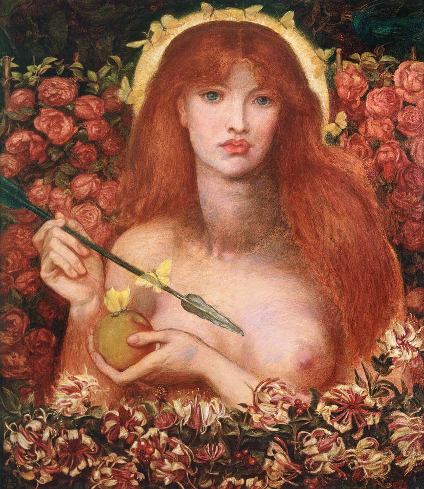 Venus Verticordia ("Lenkerin der Herzen") von Dante Gabriel Rossetti