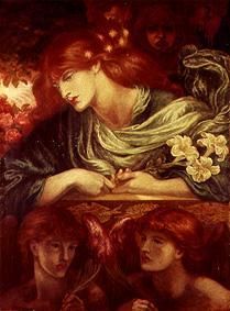 Das Edelfräulein (The Blessed Damozel) von Dante Gabriel Rossetti