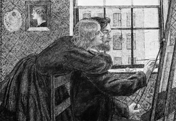 F.Cornforth and G.P.Boyce / D.G.Rossetti von Dante Gabriel Rossetti