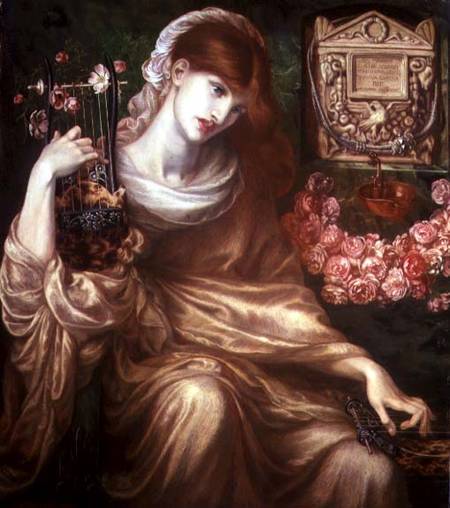 The Roman Widow von Dante Gabriel Rossetti