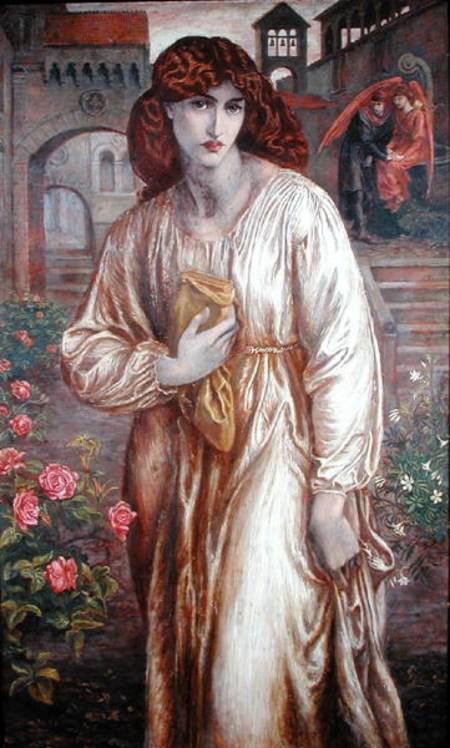 The Salutation von Dante Gabriel Rossetti