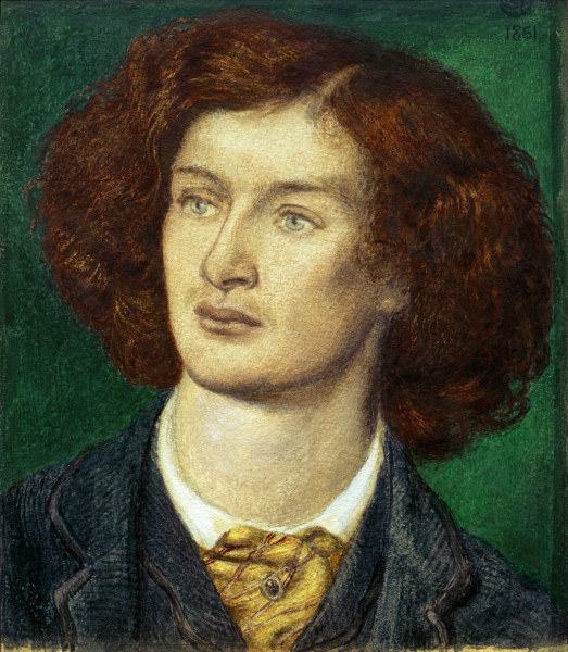 Swinburne / Drawing by D.G. Rossetti von Dante Gabriel Rossetti