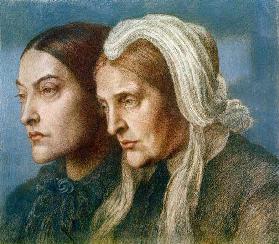Christina G.Rossetti und Mutter 1877