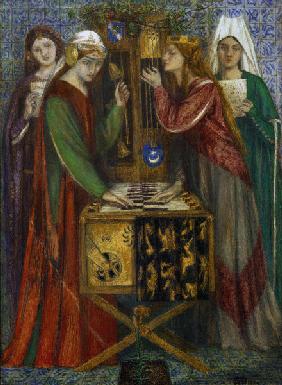 Rossetti / The Blue Closet / Painting