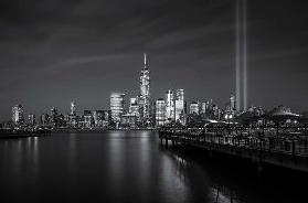 WTC tribute in light