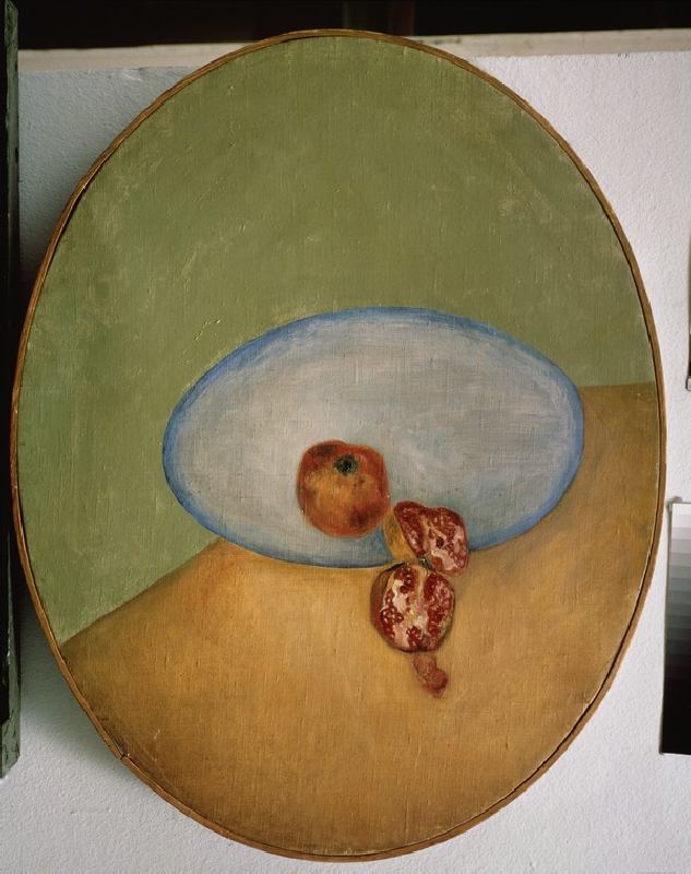 Stilleben mit Granatapfel von David Petrovich Shterenberg