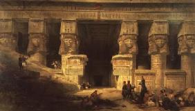 The Temple of Dendera, Upper Egypt 1841