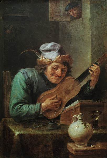 D.Teniers, Der Gitarrenspieler von David Teniers