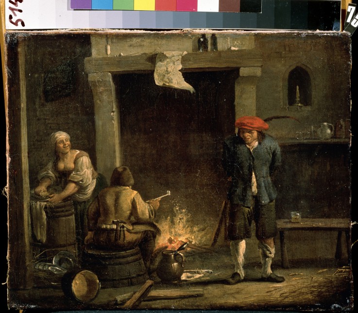 Am Ofen von David Teniers