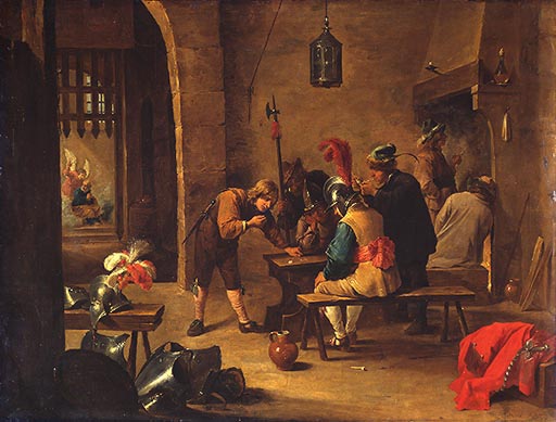 Die Befreiung Petri aus dem Gefaengnis von David Teniers