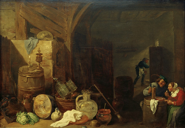 D. Teniers d.J., Abendessen in der ... von David Teniers