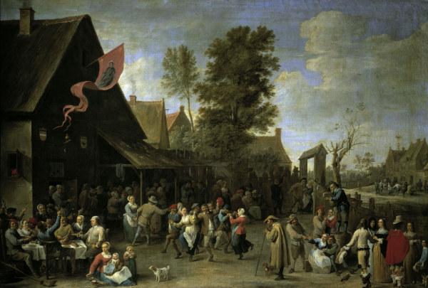 D. Teniers d.J., Peasant Fair von David Teniers