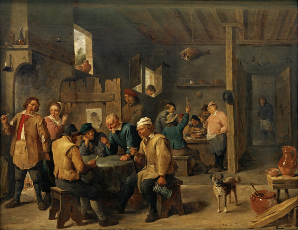 David Teniers d.J., Zechstube von David Teniers