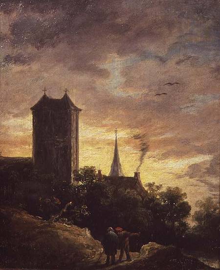 Landscape with a Tower von David Teniers