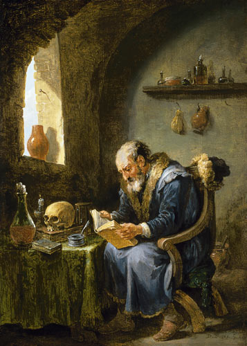 The Alchemist von David Teniers