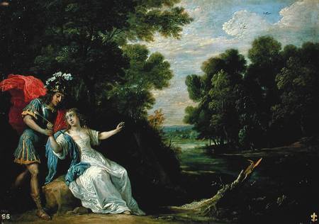 The Reconciliation of Rinaldo and Armida von David Teniers