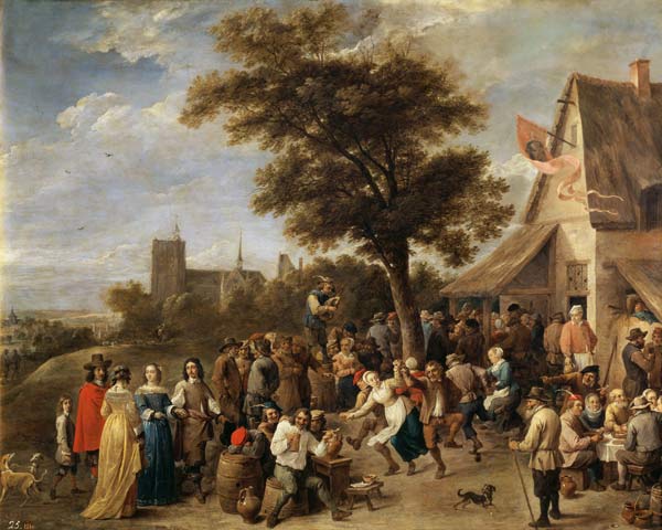 Peasants Merry-Making von David Teniers