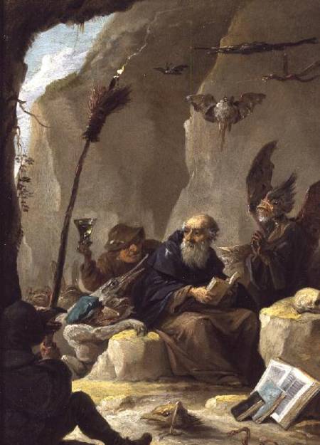 The Temptation of St. Anthony von David Teniers