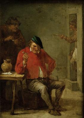 David Teniers d.J., Tabagie mit ...