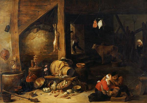 David Teniers d.J., Im Stall