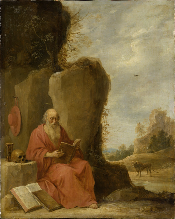 Der hl. Hieronymus in der Wüste von David Teniers d. J.