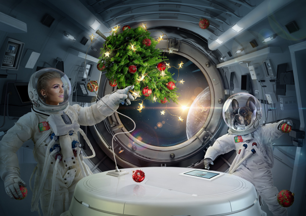 Weihnachten im Weltraum von DDiArte