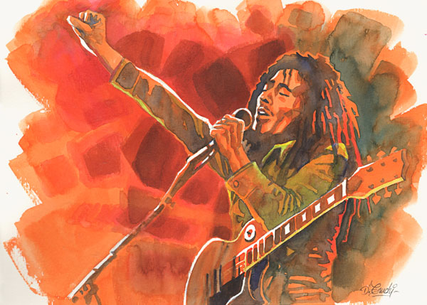 Bob Marley-2 von Denis Truchi