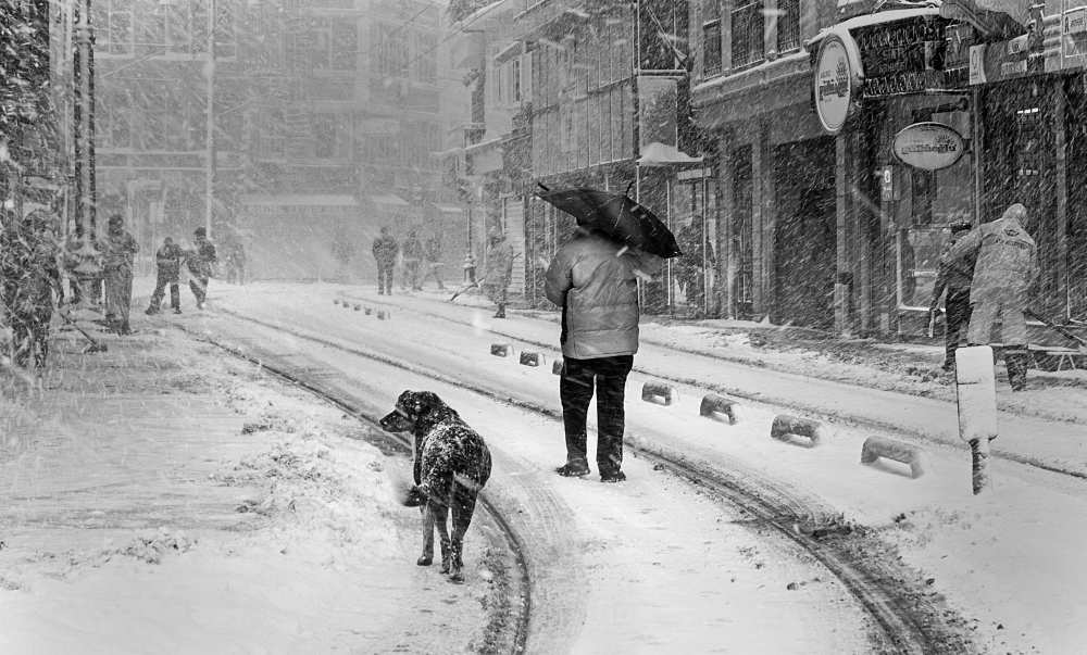 Snowy day A±n A°stanbul von devrim ünlü