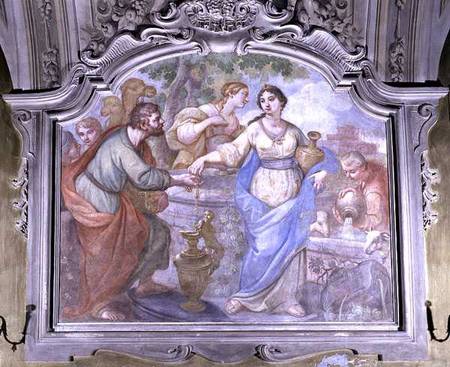 Rebecca at the Well, from the Refectory von Diacinto Fabbroni