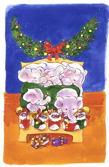 Christmas Morning  von Diane  Matthes