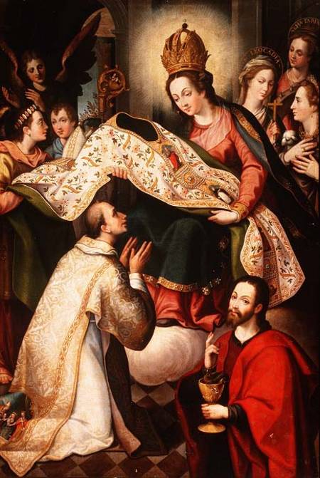 Presentation of the Cope to St. Ildefonsus von Diego de Aguilar