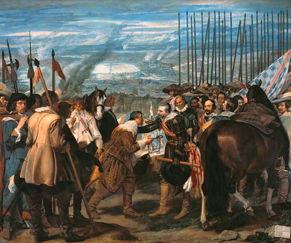 Die Übergabe von Breda   von Diego Rodriguez de Silva y Velázquez