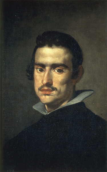 Diego Velázquez / Self-portrait? von Diego Rodriguez de Silva y Velázquez