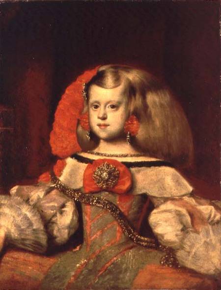 Portrait of the Infanta Margarita von Diego Rodriguez de Silva y Velázquez