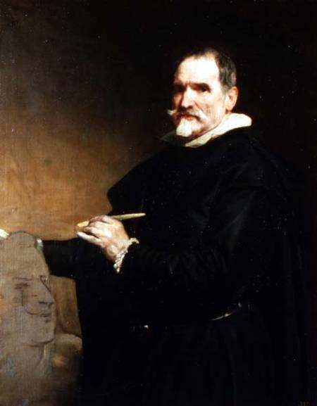 Portrait of the Sculptor von Diego Rodriguez de Silva y Velázquez