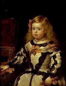 Die Infantin Maria Marguerita, Tochter Philipps IV. von Spanien 1654