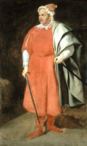 Portrait of the Buffoon 'Redbeard', Cristobal de Castaneda c.1636