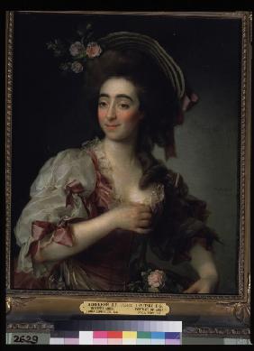 Bildnis der Opernsängerin Anna Davia Bernucci 1782