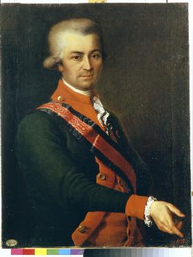 Porträt Fürst von Taurien Feldmarschall Grigori A. Potjomkin (1739-1791)