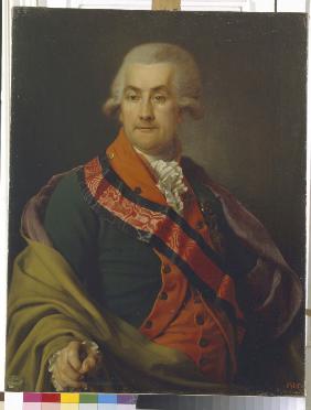 Porträt von Baron Ossip Igelström (1737-1817) 1790