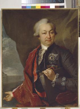 Porträt von Graf Iwan Iwanowitsch Schuwalow (1727-1797) 1790