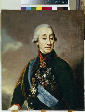 Porträt von Iwan Warfolomejewitsch Lamb (1764-1801) 1801