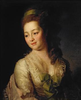 Porträt von Maria Djakowa 1778